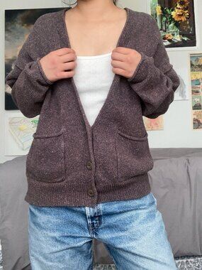 Vintage Baggy Sweater Cartigan